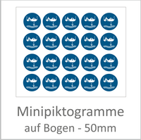 Minipikogramme DIN ISO 7010
